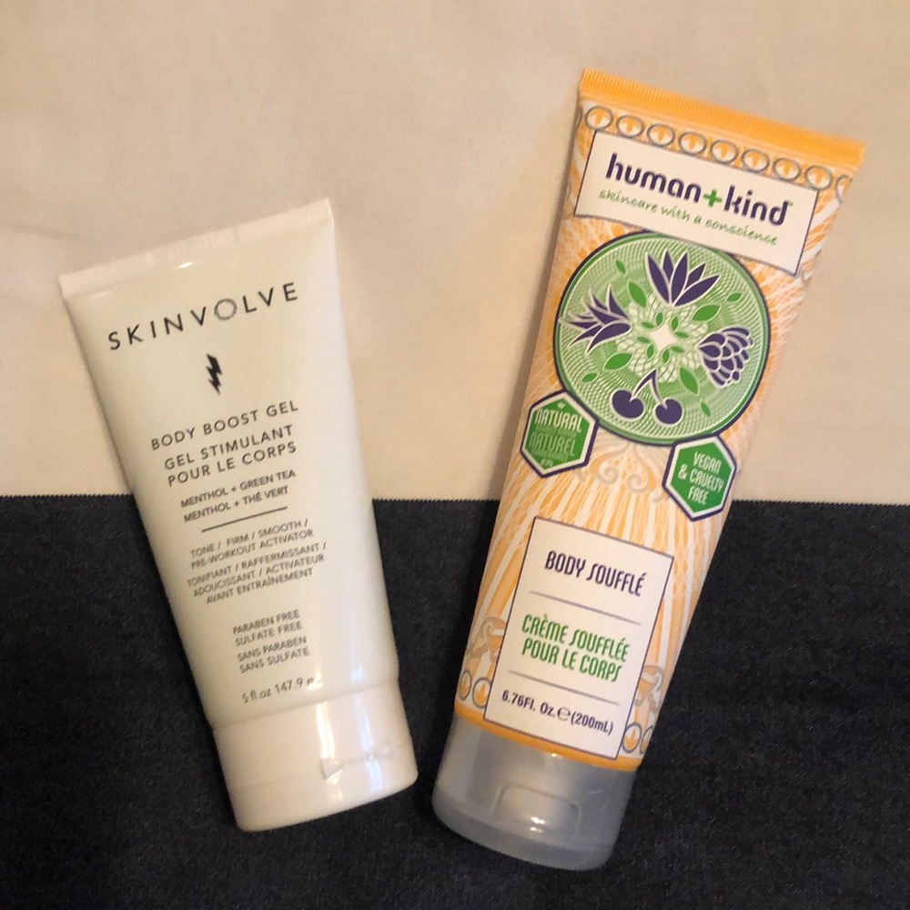 Body Boost Gel & Human + Kind Body creme